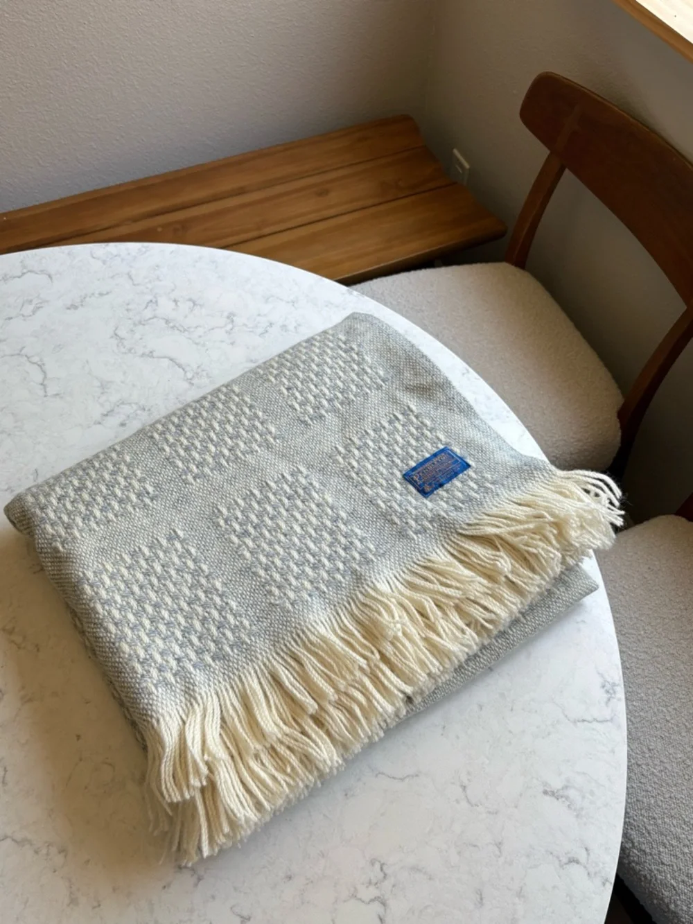 Vintage Pendleton Pure Virgin Wool Throw Blanket - Picture 3 of 11
